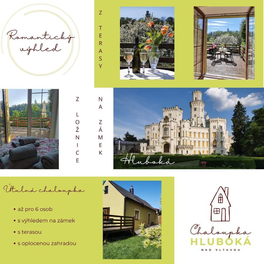Chaloupka Hluboka - Family Holidays In South Bohemia Hluboká nad Vltavou Exterior foto